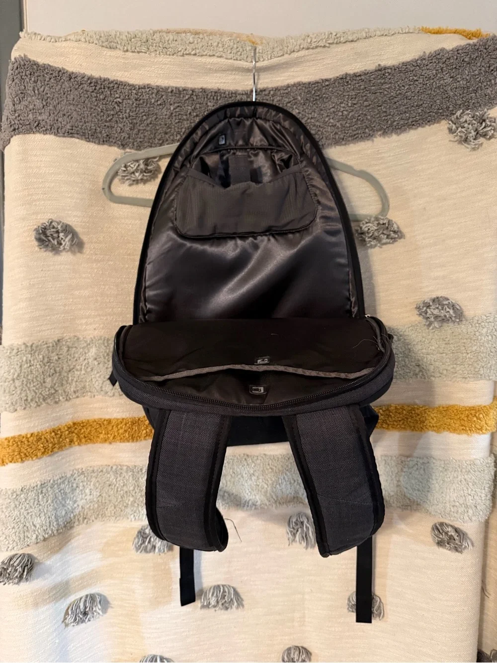 OGIO Black Button-Accent Backpack